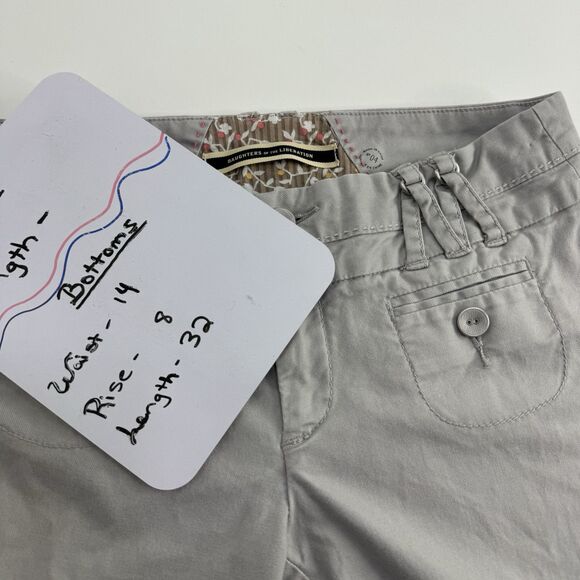 Daughters of the Liberation Anthropologie Wide Leg Cotton Pants Size 4 Anthro - Picture 2 of 6